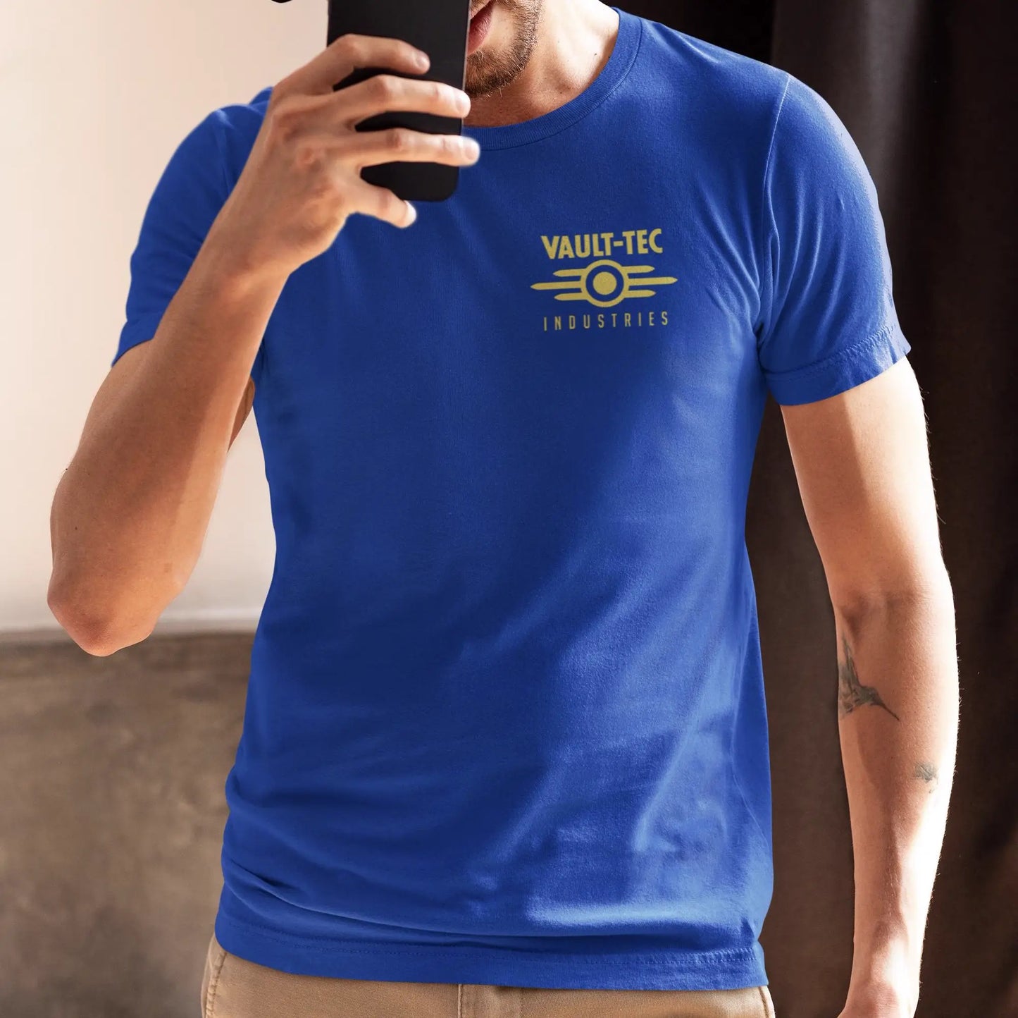 Fallout Vault 69 T-Shirt – Video game Inspired Vault-Tec Graphic Tee – Unisex Casual Wear